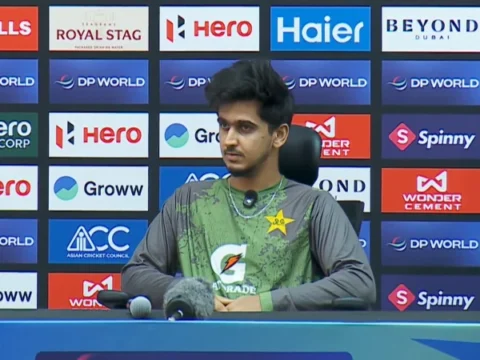 ہدف صرف بھارت کے خلاف میچ نہیں بلکہ ایشیا کپ کی ٹرافی جیتنا ہے،صائم ایوب