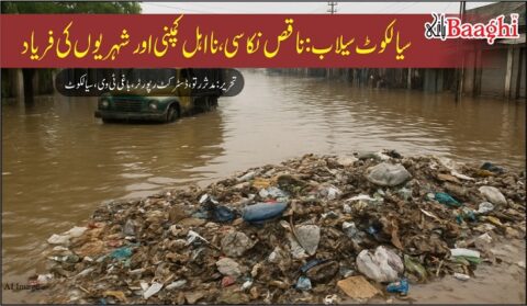 سیالکوٹ سیلاب: ناقص نکاسی، نااہل کمپنی اور شہریوں کی فریاد