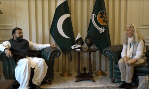 وزیراعلیٰ بلوچستان  سے پاکستان میں یونیسف کی کنٹری ریپریزنٹیٹو کی ملاقات