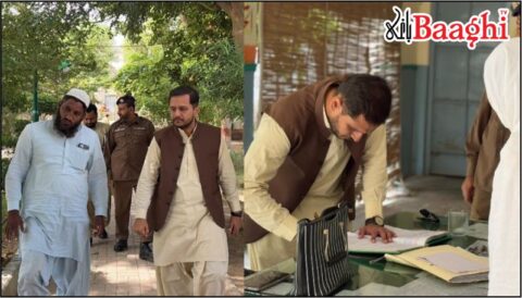 ڈیرہ غازی خان: اسسٹنٹ کمشنر تیمور عثمان کا سکولوں اور پارکس کا دورہ