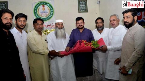 گوجرانوالہ:چوہدری محمد انور مہر کا پریس کلب عالم چوک آمد پر پرتپاک استقبال