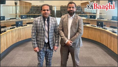 منڈی بہاؤالدین: محمد سعید شاکر کا برطانوی کونسل اسمبلی و سرکاری دفاتر کا دورہ