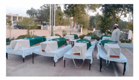 ڈیرہ اسماعیل خان، پولیس ٹریننگ اسکول پر دہشتگردوں کا حملہ، پانچ ہلاک، سات اہلکار شہید