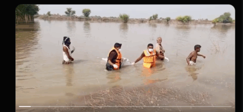 جلالپور پیروالا،سیلابی پانی سے لاش برآمد
