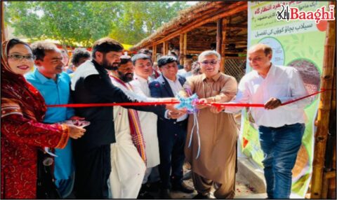 ٹھٹھہ:گاڑھو میں بنیادی صحت مرکز کے سامنے جدید انتظار گاہ کا افتتاح، عوامی سہولت کی نئی مثال