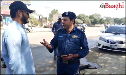پسرور: بغیر ہیلمٹ و نمبر پلیٹ موٹرسائیکل سواروں کے خلاف ٹریفک پولیس کا بڑا ایکشن