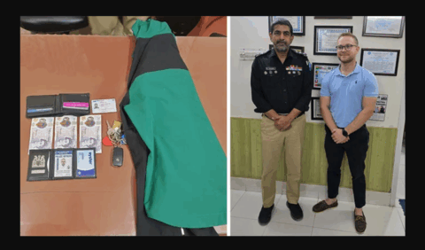 کراچی ایئرپورٹ ،برطانوی پولیس افسر کا گمشدہ سامان واپس کر دیا گیا