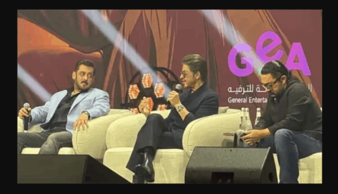 شاہ رخ خان، سلمان خان اور عامر خان سعودی عرب میں ایک ساتھ