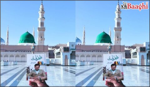 خط بنام رسول خدا حضرت  محمد  ﷺ (پتہ:  مسجد بنوی مدینہ منورہ سعودی عرب)تحریر:ظفراقبال ظفر