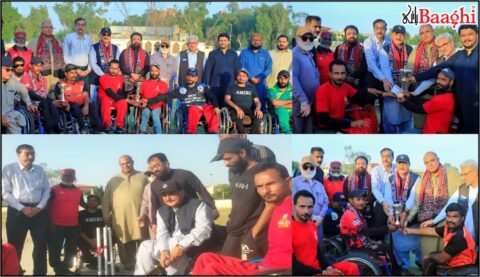 میرپورخاص: ٹائیگرز کی وہیل چیئر کرکٹ لیگ میں فتح