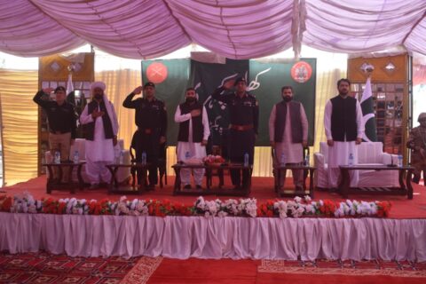 ایف سی ہیڈ کوارٹر سوئی میں کھلی کچہری،قبائلی عمائدین کی شرکت