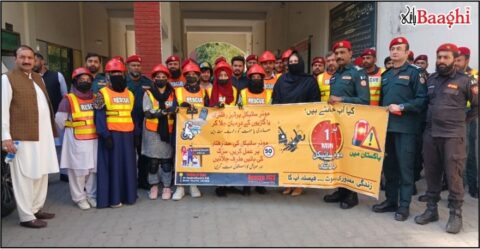 سیالکوٹ: روڈ ٹریفک حادثات کے متاثرین کا عالمی دن،ریسکیو 1122 کی آگاہی مہم