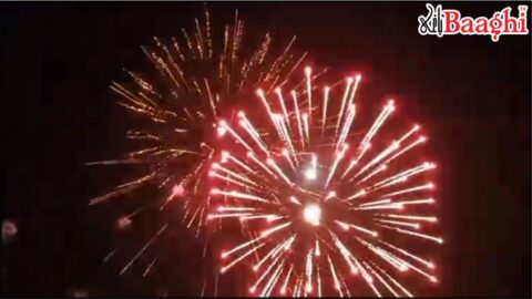 باباگورو نانک 556ویں جنم دن تقریبات اختتام، شاندار آتشبازی سے آسمان رنگین