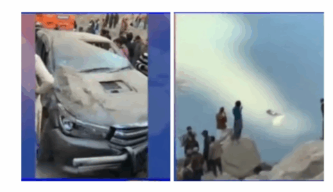 چلاس،لینڈ سلائیڈنگ،6 گاڑیاں ملبے تلے دب گئیں