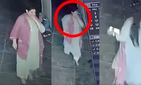 خاتون ڈی ایس پی کی چوری کی ویڈیو وائرل، پولیس میں ہنگامہ