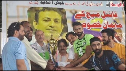 سیالکوٹ: سلیم بٹ میموریل والی بال ٹورنامنٹ، اسد کلب چٹی شیخاں کی شاندار فتح