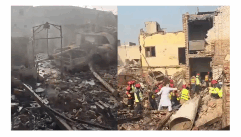 فیصل‌آباد فیکٹری بوائلر دھماکا: 20 افراد جاں بحق، مقدمہ درج