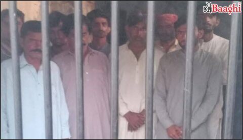 گھوٹکی: جواریوں کے خلاف پولیس کریک ڈاؤن، 9 گرفتار