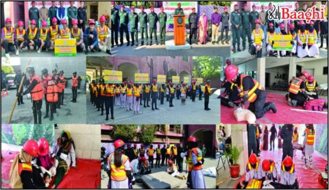 سیالکوٹ: یونین کونسل ریسکیو ٹیموں کے درمیان مقابلہ جات، عملی تربیت پر زور