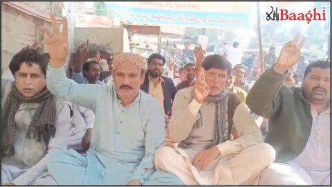 گھوٹکی: میونسپل ملازمین کا احتجاج 66 ویں روز بھی جاری