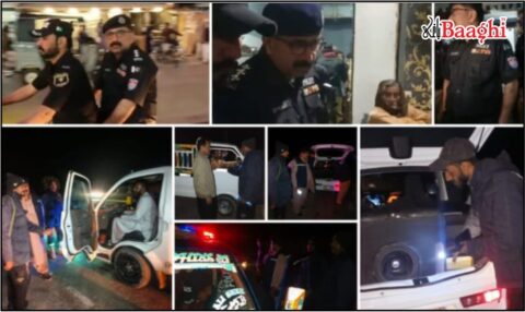 ٹھٹھہ پولیس کی ضلع بھر میں سرچ اینڈ کومبنگ آپریشن، امن و امان قائم رکھنے پر زور