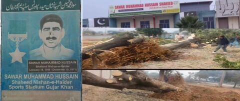 گوجرخان،وزیراعلیٰ کے درختوں کی کٹائی پر پابندی کے احکامات ہوا میں اڑا دئیے گئے