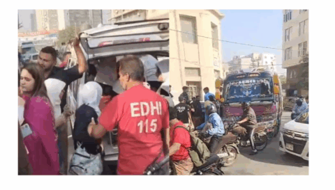 طلبہ کو پکنک پر لے جانے والی بس حادثے کا شکار، 10 بچے زخمی