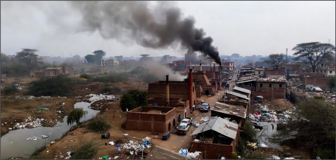 اوچ شریف: بھٹہ جات اور پلاسٹک بیگز سے ماحولیاتی آلودگی میں اضافہ