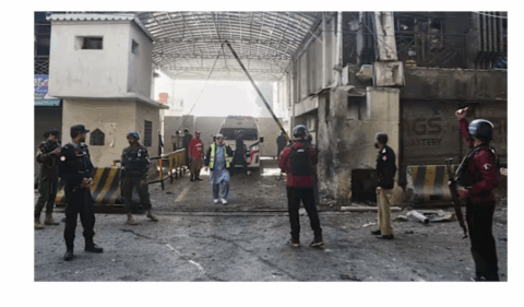 ایف سی ہیڈکوارٹرز حملہ، دہشت گردانہ نیٹ ورک بے نقاب