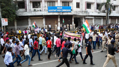 بھارت بنگلہ دیش تعلقات میں کشیدگی میں اضافہ: سمندری تنازع، ماہی گیروں کی گرفتاری اور بھارت مخالف مظاہرے