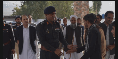 آئی جی ایف سی بلوچستان (نارتھ) کا ضلع کوہلو میں ای کامرس کلاس اور گرلز ڈگری کالج کا دورہ