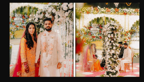 پاکستانی ویمن ٹیم کی کھلاڑی سدرا نواز شادی کے بندھن میں بندھ گئیں