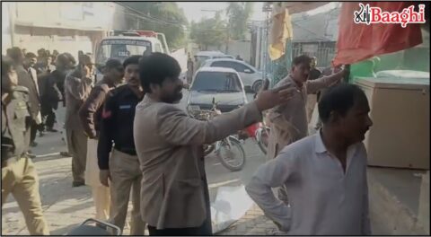 سکھر: کمشنر کی نگرانی میں سول ہسپتال کے اطراف تجاوزات کے خلاف تیز آپریشن