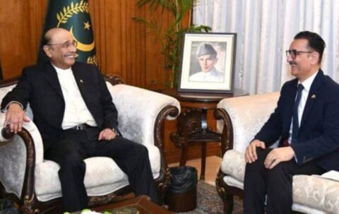 صدر آصف زرداری سے تاجک سفیر کی ملاقات