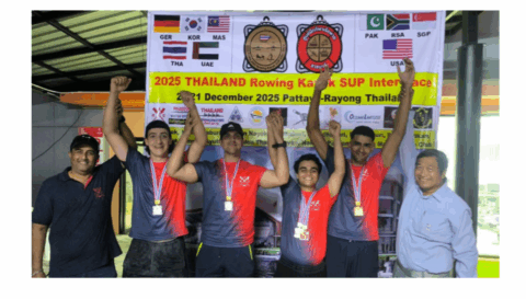 تھائی لینڈ انٹرنیشنل روئنگ ریگاٹا میں پاکستانی روئرز کی شاندار کاکردگی، 14گولڈ میڈلزجیت لئے