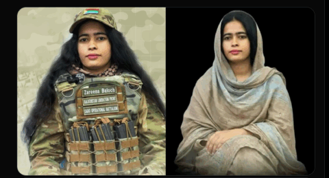 خاتون خود کش حملہ آور  کا ایف سی ہیڈ کوارٹر نوکنڈی پر حملہ،تین دہشتگرد ہلاک