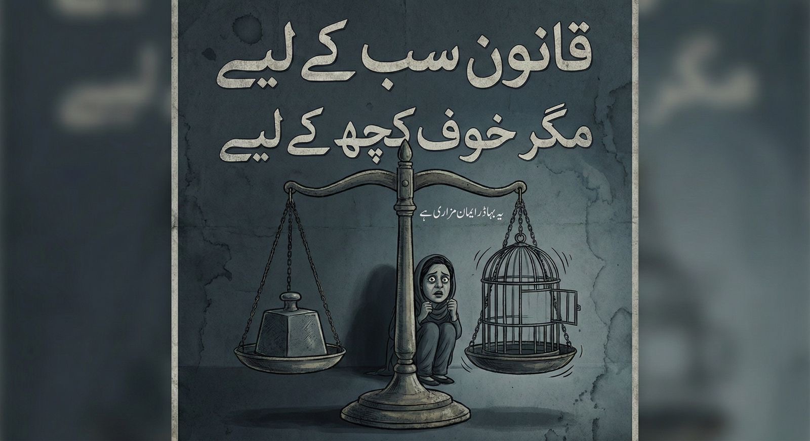 ‎مزاحمت کی علامت ایمان مزاری، مگر عدالت کے کٹہرے سے ہچکچاہٹ۔