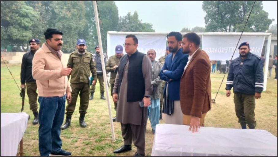 اوکاڑہ: پیرا بھرتی کے فزیکل ٹیسٹس، ڈی سی نے انتظامات کا جائزہ لیا