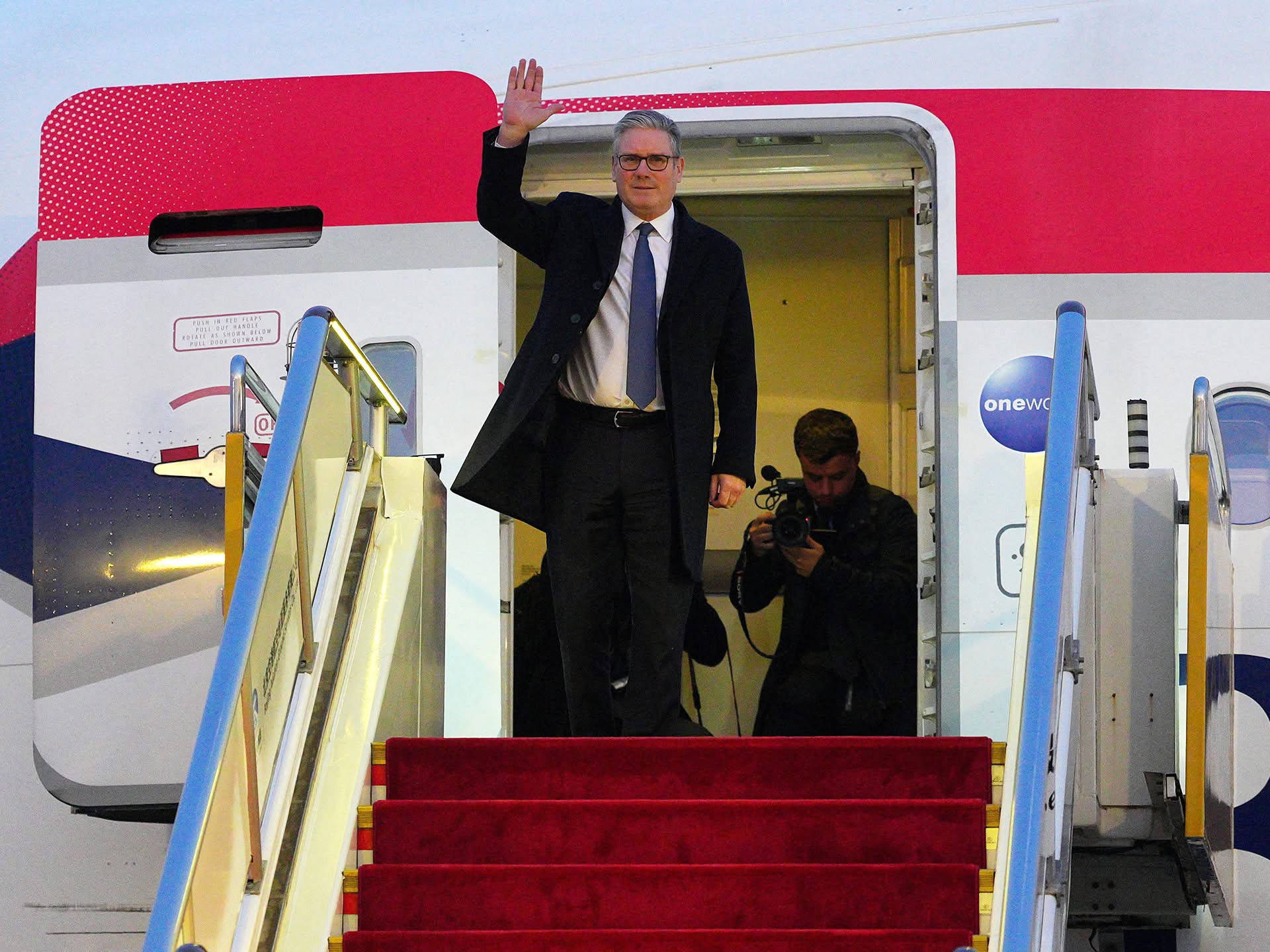 برطانوی وزیراعظم کیئر اسٹارمر تین روزہ دورے پر چین پہنچ گئے