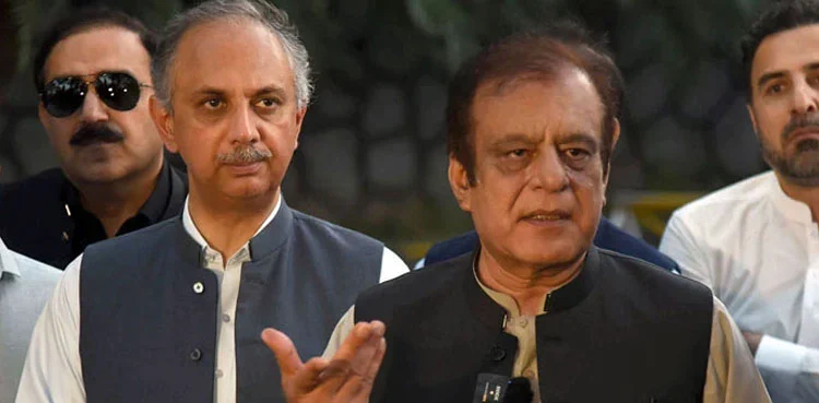 عمر ایوب اور شبلی فراز پی ٹی آئی کی سیاسی کمیٹی سے مستعفی