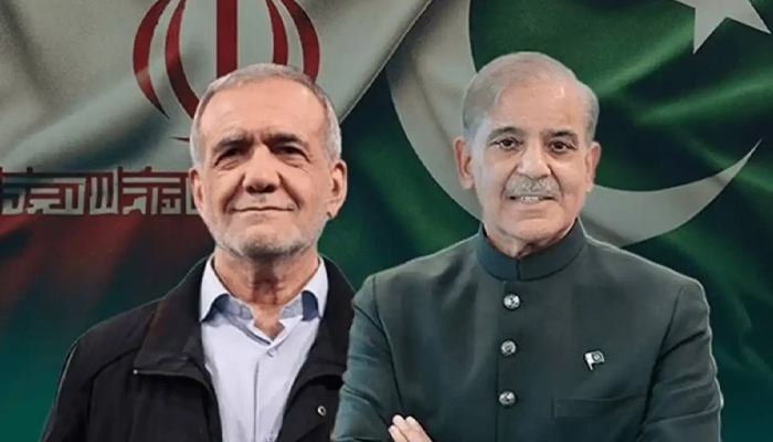 ‎وزیراعظم شہباز شریف کا ایرانی صدر مسعود پزشکیان سے ٹیلیفونک رابطہ