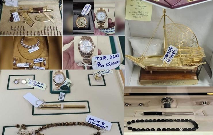  توشہ خانہ کے ریکارڈ سامنے، اہم شخصیات نے کیا کیا تحائف وصول کیے