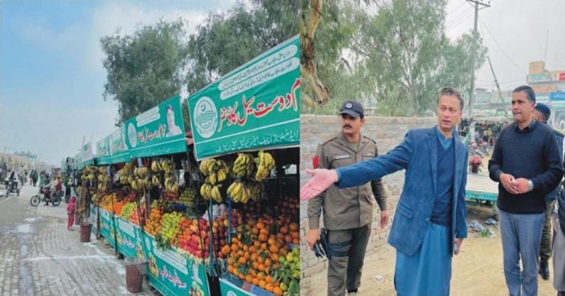ڈپٹی کمشنر بہاولپور کا ریڑھی بازار اوچ شریف کا دورہ، صفائی و انتظامی امور کا جائزہ