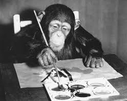 پینٹنگ کی ماہر  چمپینزی 49 برس کی عمر میں چل بسی