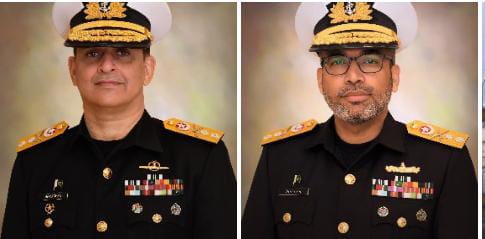 پاک بحریہ کے دو افسران کی ریئر ایڈمرل کے عہدے پر ترقی