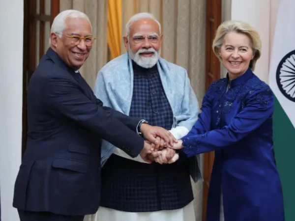 بھارت اور یورپی یونین کے درمیان تاریخی تجارتی معاہدہ طے پاگیا