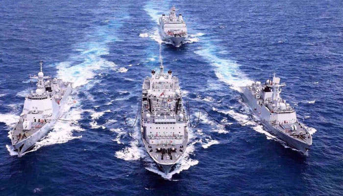 ایران، روس اور چین کا مشترکہ بحری مشقوں کا اعلان