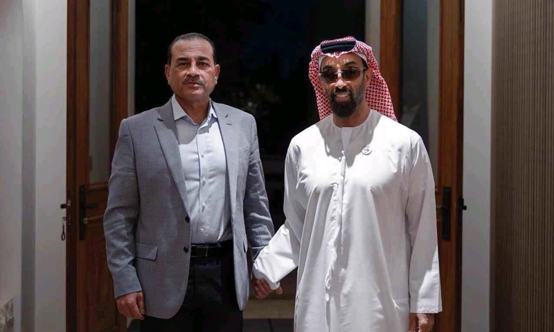 فیلڈ مارشل کی یو اے ای کے نائب حکمران  سے ملاقات