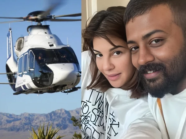 ویلنٹائن ڈے :سوکیش چندر شیکھر کا  جیکولین فرنینڈس کو 30 کروڑ روپے مالیت کا لگژری ہیلی کاپٹر تحفہ