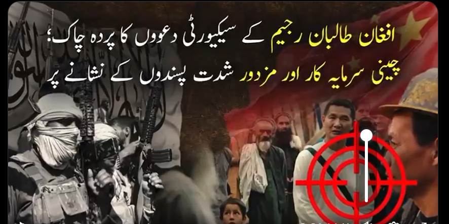 افغان طالبان رجیم کے سیکیورٹی دعووں کا پردہ چاک،سرمایہ کار ،مزدور نشانے پر